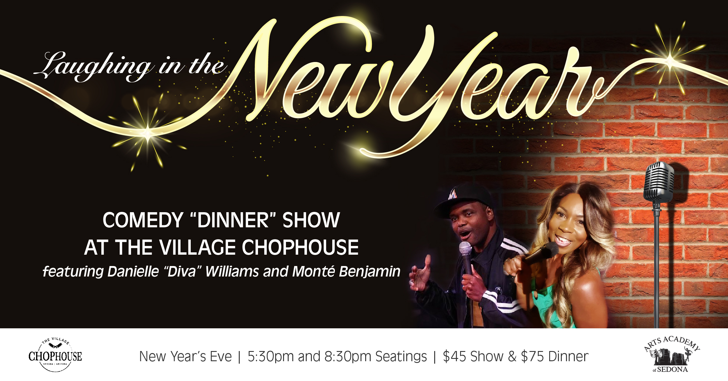 New Year's Eve Comedy & Dinner Show 2022